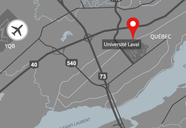 image de la carte montrant l'emplacement d'Entrepreneuriat Laval